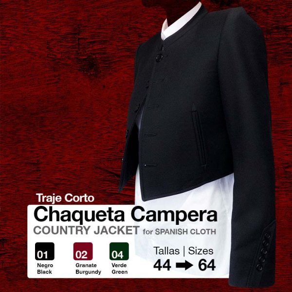 TRAJE CORTO CHAQUETA CAMPERA