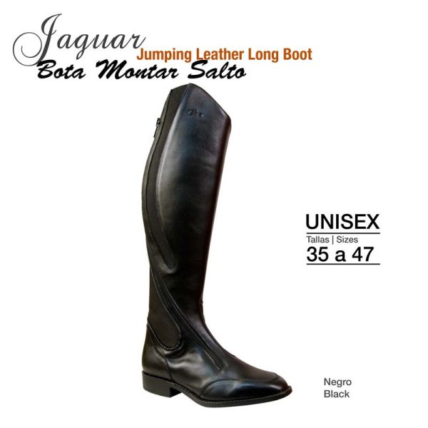 Bota Montar Salto JAGUAR 8181 Negro