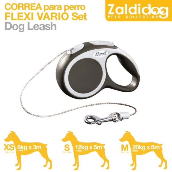 PERRO CORREA FLEXI VARIO
