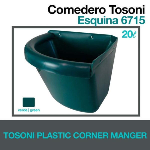 COMEDERO TOSONI ESQUINA 6715 VERDE