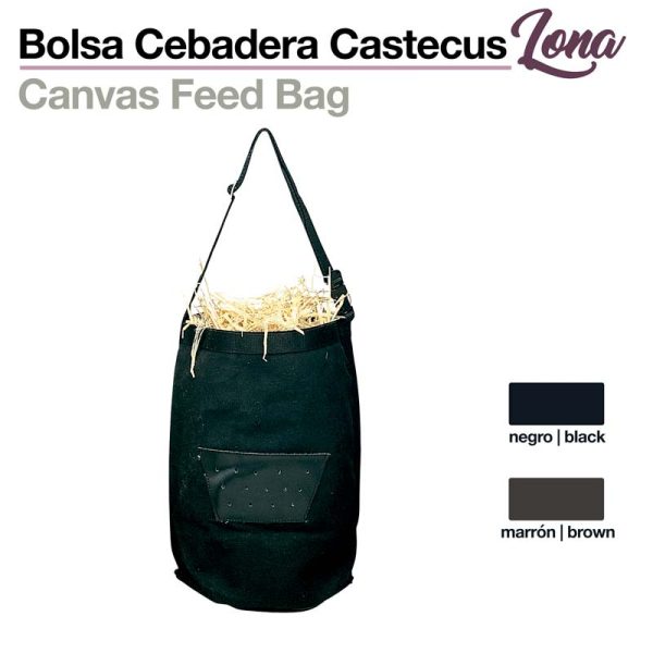 BOLSA CEBADERA CASTECUS LONA