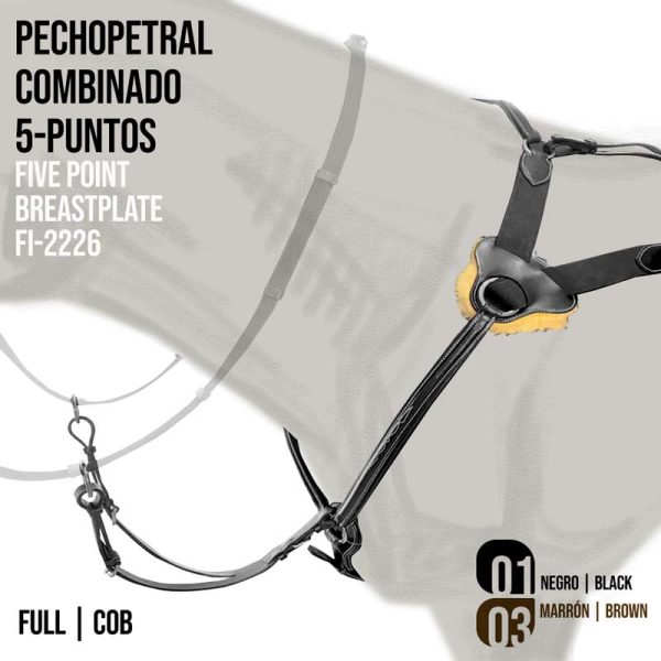 PECHOPETRAL COMBINADO 5-PUNTOS FI-2226