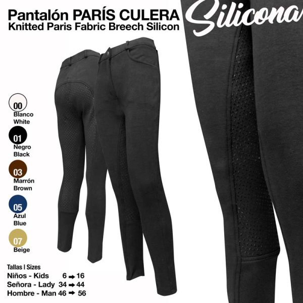 PANTALÓN PARÍS CULERA SILICONA