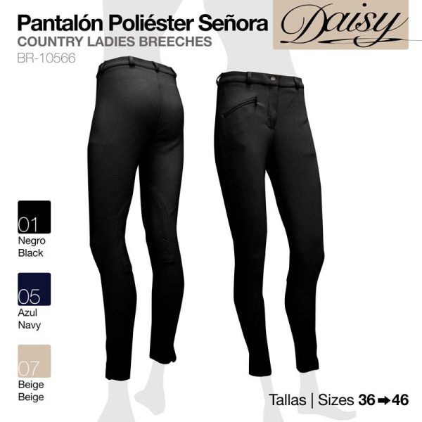 PANTALÓN POLIESTER SEÑORA DAISY