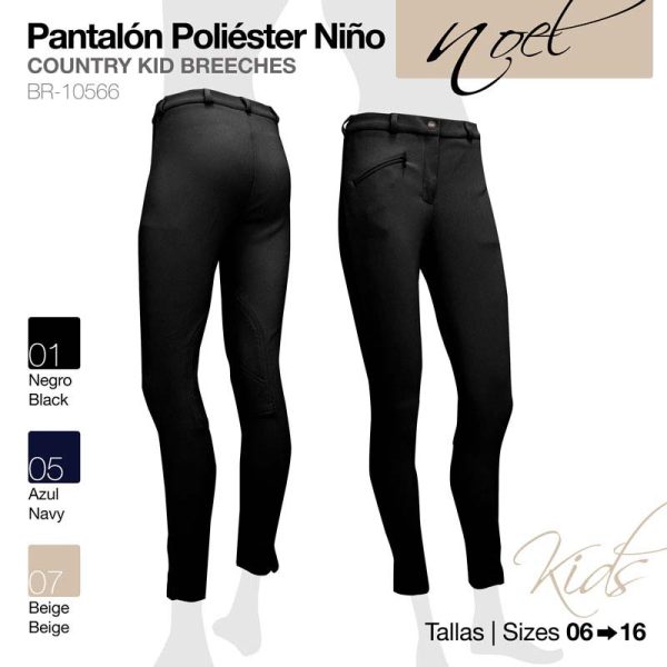 PANTALÓN POLIESTER NIÑO NOEL