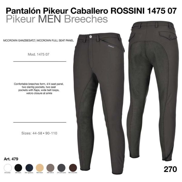 PANTALÓN PIKEUR CABALLERO ROSSINI