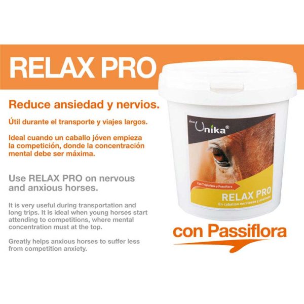 UNIKA RELAX PRO REDUCE ANSIEDAD Y MIEDO 1kg