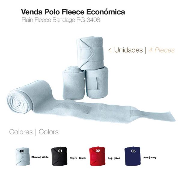 VENDA POLO FLEECE ECO. 3408 4 unidades
