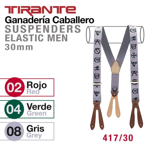 TIRANTE GANADERÍA CABALLERO 417/30