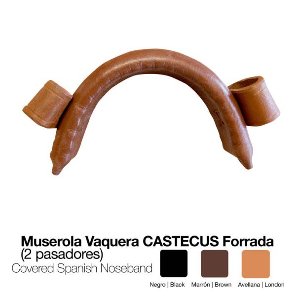 MUSEROLA VAQUERA FORRADA CASTECUS PASADOR