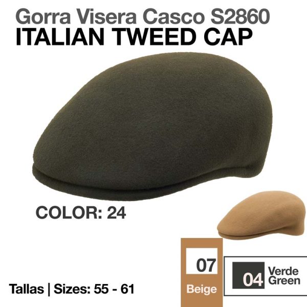 GORRA VISERA CASCO S.2860
