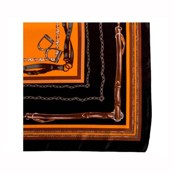 REGALO PAÑUELO MALUFA 90x90 600/58 MARRÓN