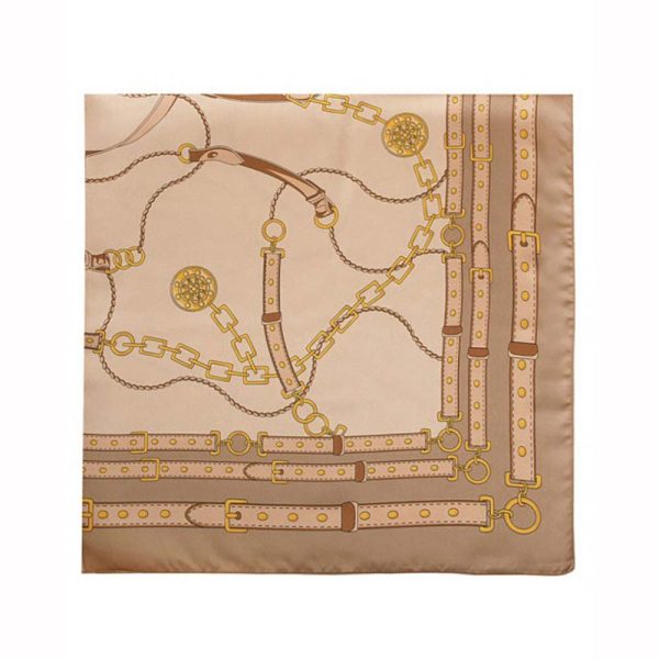 REGALO PAÑUELO MALUFA 90x90 600/31 BEIGE