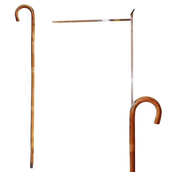 Bastón de madera para medir caballos