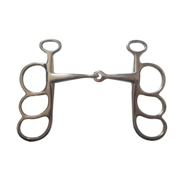 BOCADO COCHE 3 GLOBOS INOX. ARTICULADO