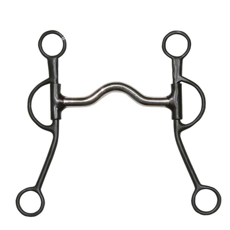 bocado-natowa-en-metal-negro-con-puente-medio bocado-natowa-en-metal-negro-con-puente-medio