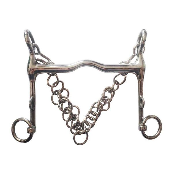 BOCADO POLO INOX. FIJO CON CADENILLA