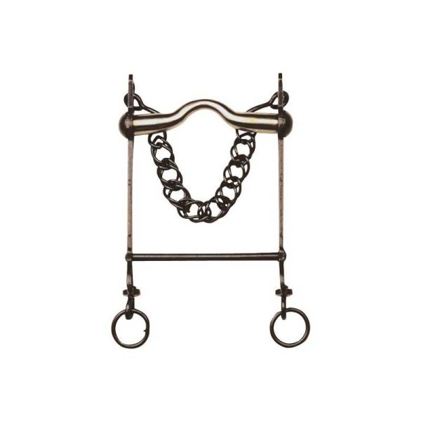 BOCADO VAQUERO EMBOCADURA INOX. SUAVE BARRA RECTA