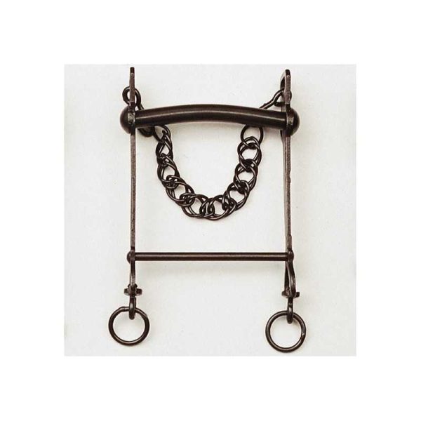 BOCADO VAQUERO PAVONADO BARRA RECTA EMBOCADURA RECTA