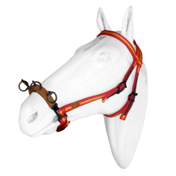 CABEZADA MARJOMAN DE NYLON PARA DOMA SERRETÓN FORRADO