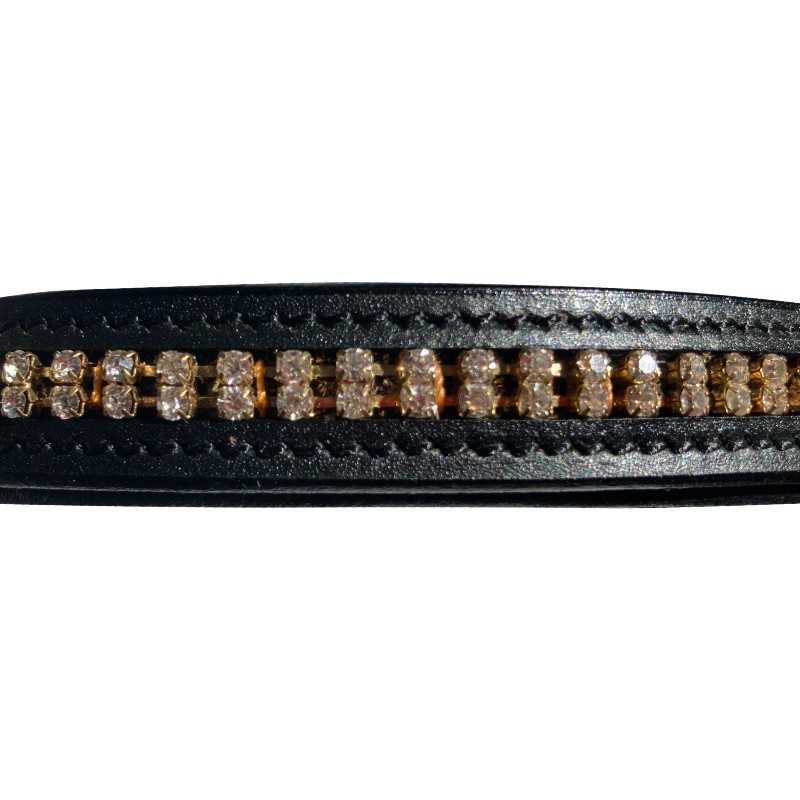 cabezada-para-filete-con-riendas-de-lona-frontalera-con-doble-linea-de-piedras cabezada-para-filete-con-riendas-de-lona-frontalera-con-doble-linea-de-piedras