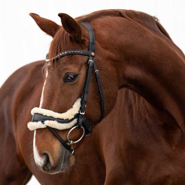 Cabezada para filete Kieffer Amy Lambskin