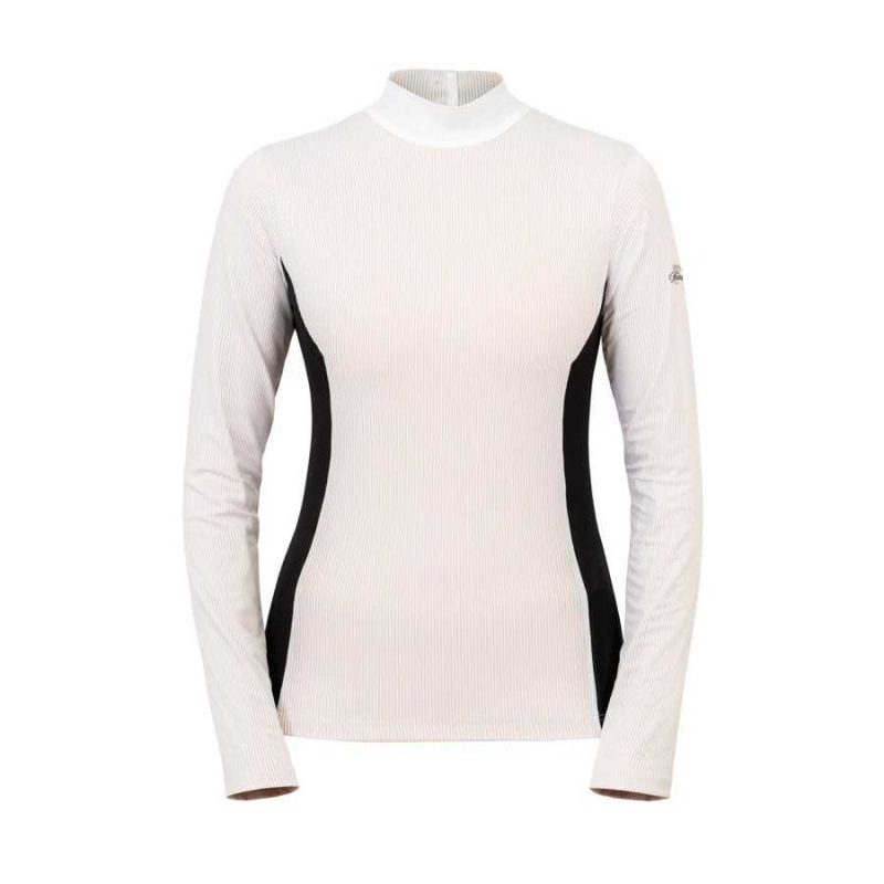 camiseta-de-concurso-elegant-stripe-para-mujer-manga-larga