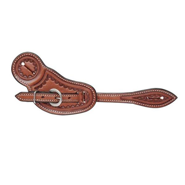 CORREAS PARA ESPUELA TEJANA CON DOBLE AGUJERO (par)