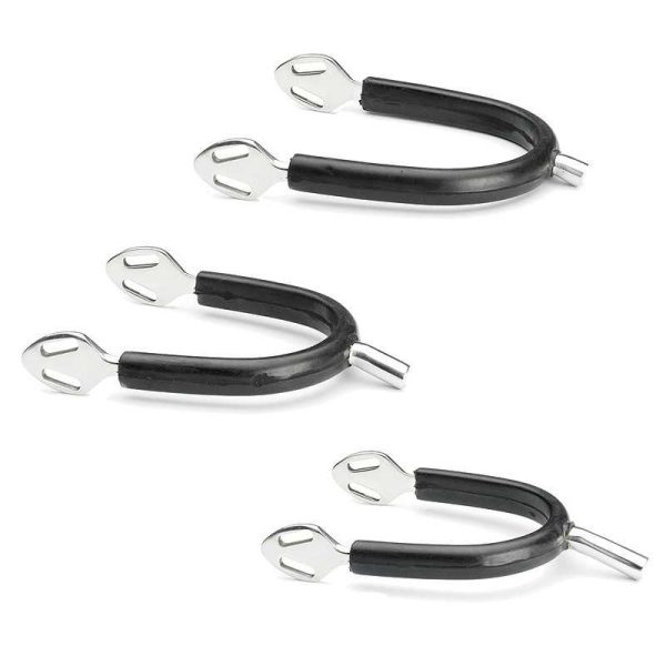 ESPUELAS GALLO RECTO CON GOMA ADULTO