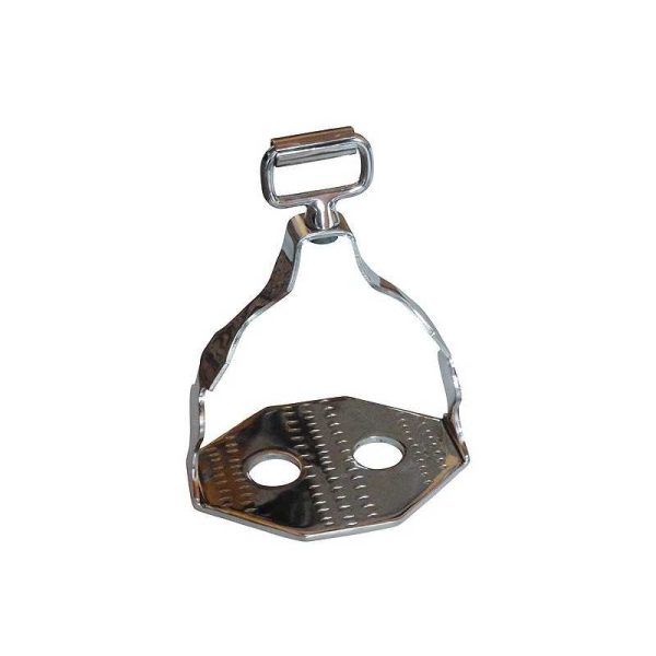 ESTRIBO ESPAÑOL DE ALTA ESCUELA ACERO INOX. ECONÓMICO