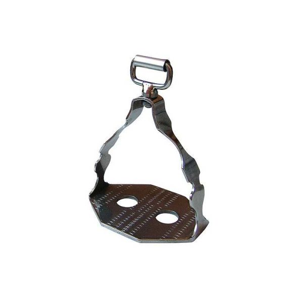 ESTRIBO ESPAÑOL INOX. BRILLO DE DOMA ALTA ESCUELA