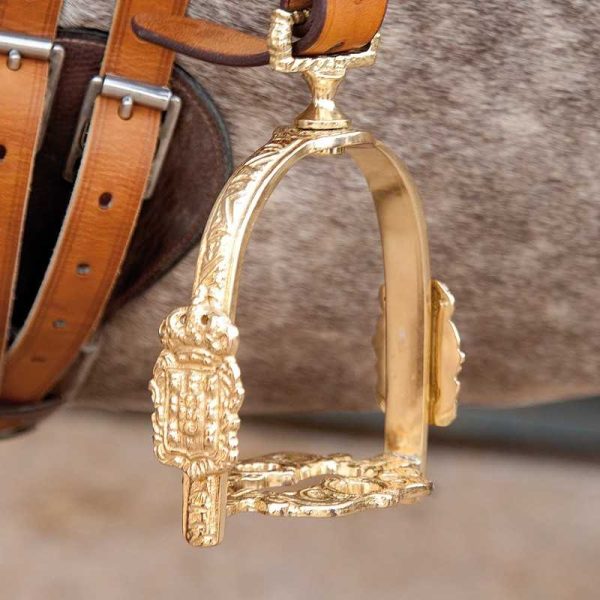 ESTRIBO MODELO PORTUGUESA ALTA ESCUELA ESCUDO