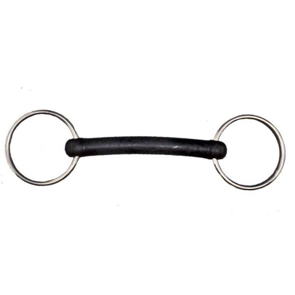 FILETE RECTO RIGIDO CON GOMA, ACERO INOX