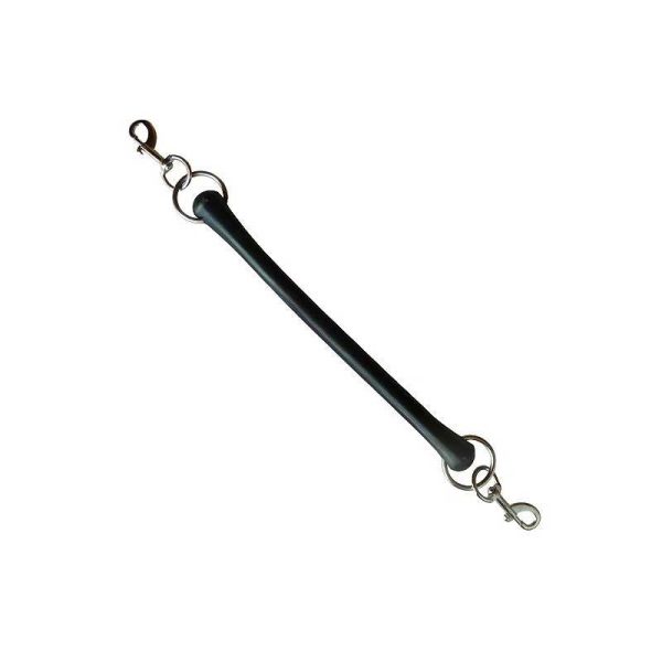 GOMA ELÁSTICA FUERTE CON ANILLAS Y MOSQUETONES EN LOS EXTREMOS