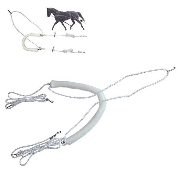 RIENDAS DE ADIESTRAMIENTO CON RETRANCA DE BORREGUILLO