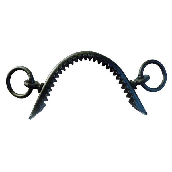 Serreta de muserola pavonada con pilares cortos económica