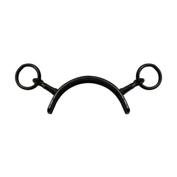 Serreta de muserola pony pavonada sin dientes pilares largos